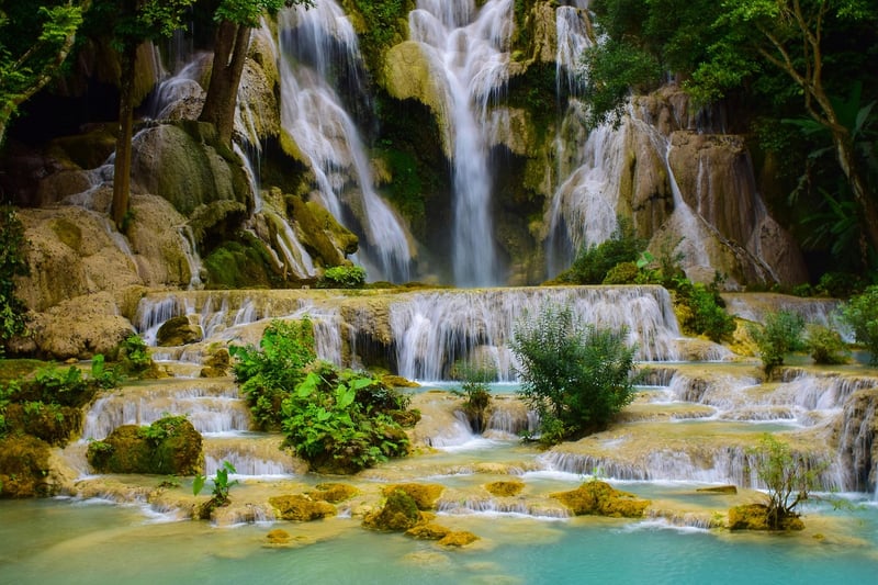 Cascading Waterfall
